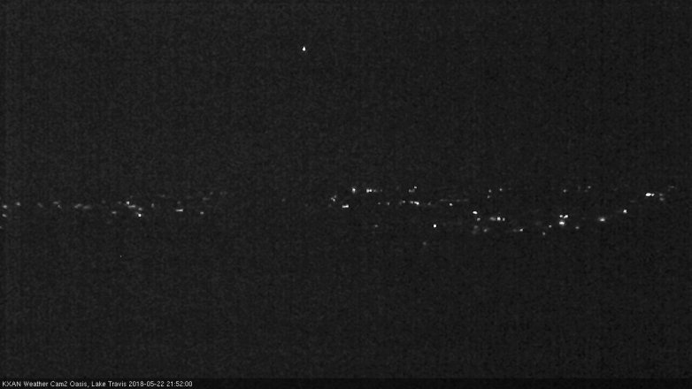 Lake Travis webcam, May 22, 2018 8:55 PM CT