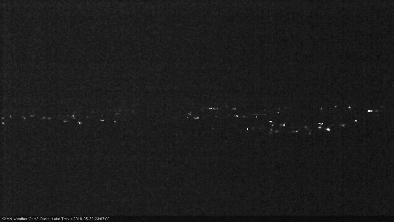 Lake Travis webcam, May 22, 2018 10:10 PM CT