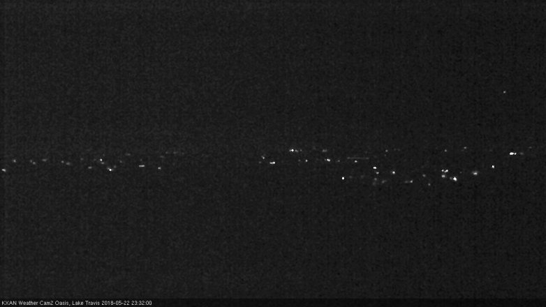 Lake Travis webcam, May 22, 2018 10:35 PM CT