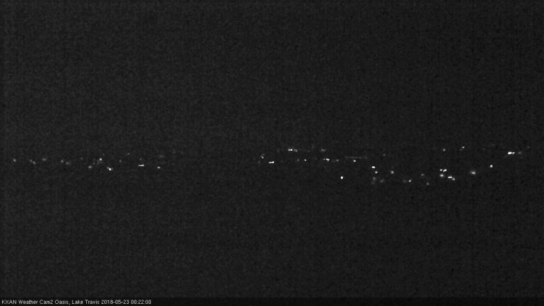 Lake Travis webcam, May 22, 2018 11:25 PM CT