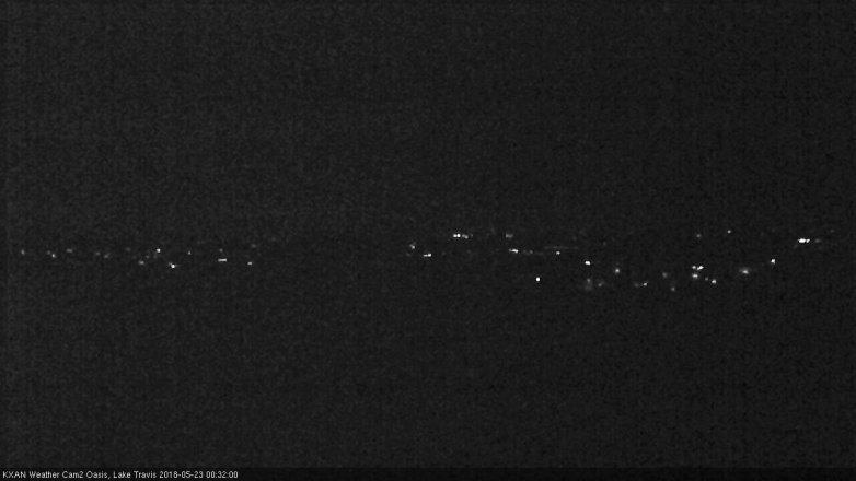 Lake Travis webcam, May 22, 2018 11:35 PM CT