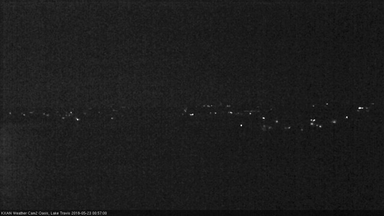 Lake Travis webcam, May 22, 2018 12:00 AM CT