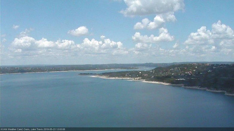 Lake Travis webcam, May 23, 2018 12:05 PM CT