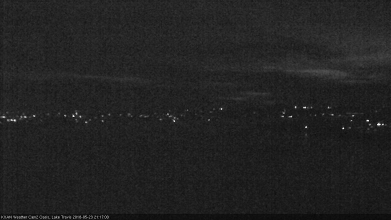 Lake Travis webcam, May 23, 2018 8:20 PM CT