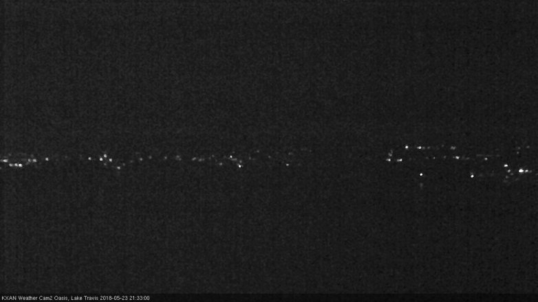 Lake Travis webcam, May 23, 2018 8:35 PM CT