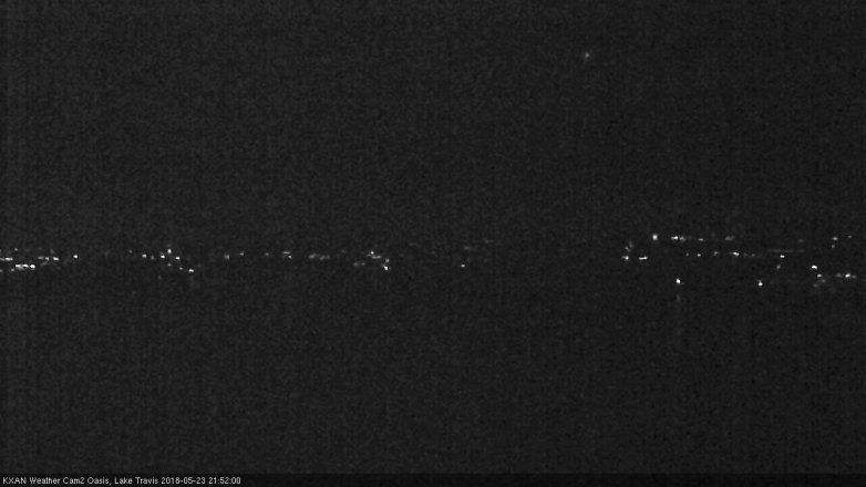 Lake Travis webcam, May 23, 2018 8:55 PM CT