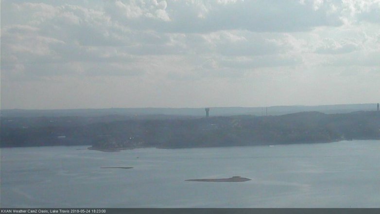 Lake Travis webcam, May 24, 2018 5:25 PM CT
