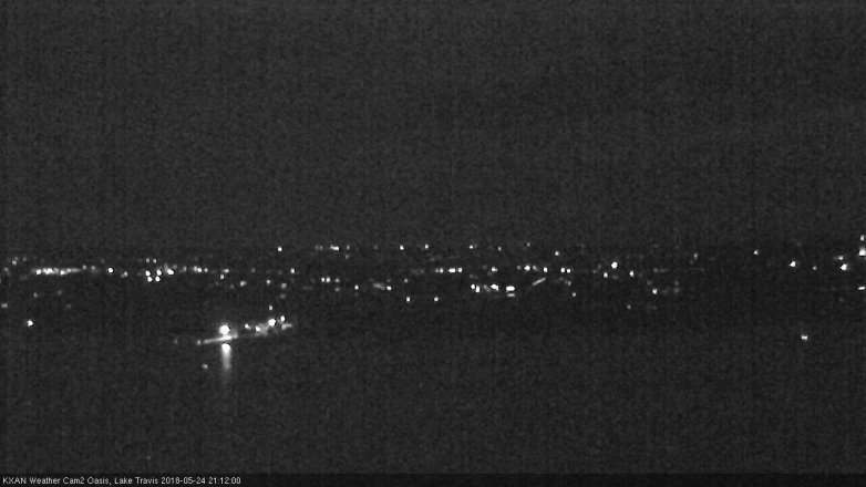 Lake Travis webcam, May 24, 2018 8:15 PM CT