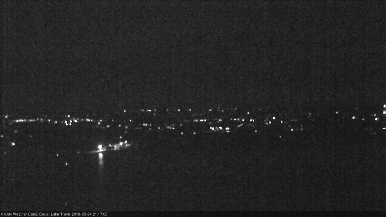 Lake Travis webcam, May 24, 2018 8:20 PM CT