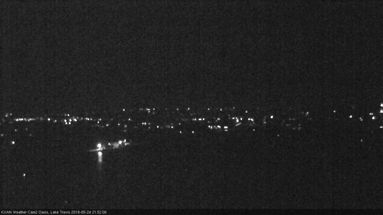 Lake Travis webcam, May 24, 2018 8:55 PM CT