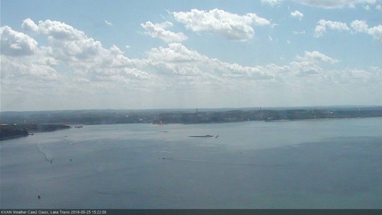 Lake Travis webcam, May 25, 2018 2:25 PM CT