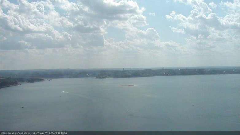 Lake Travis webcam, May 25, 2018 3:15 PM CT