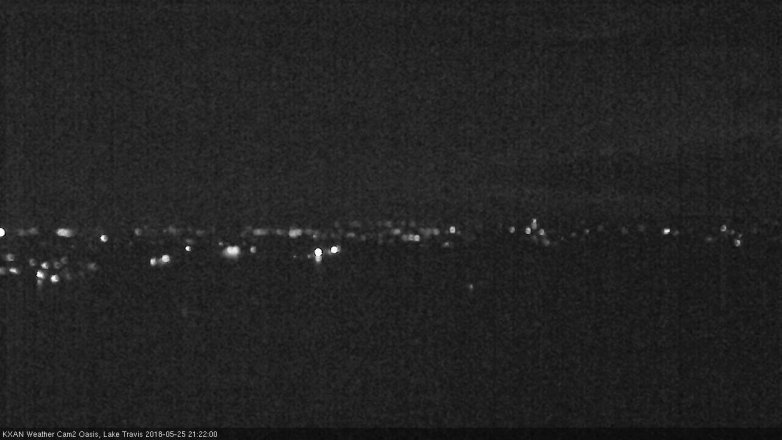 Lake Travis webcam, May 25, 2018 8:25 PM CT