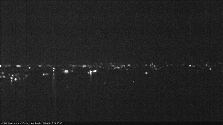 Lake Travis webcam, May 25, 2018 8:35 PM CT