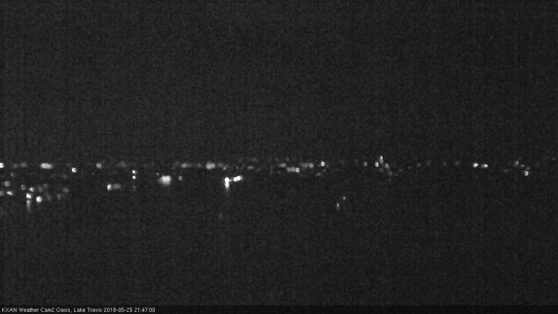 Lake Travis webcam, May 25, 2018 8:50 PM CT