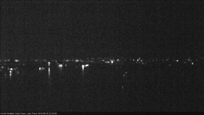 Lake Travis webcam, May 25, 2018 9:35 PM CT
