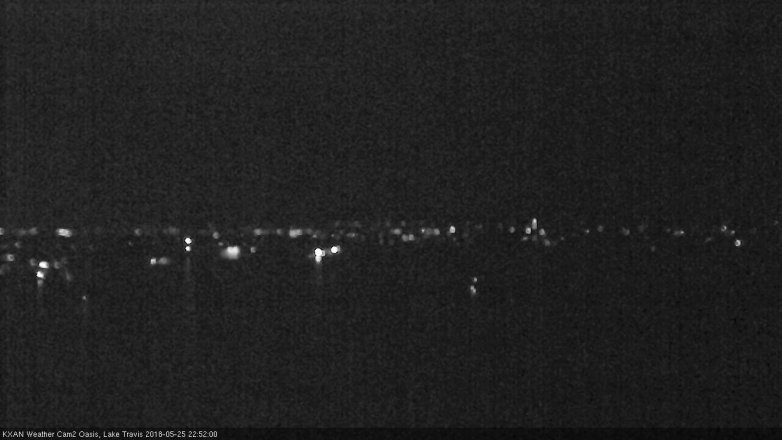 Lake Travis webcam, May 25, 2018 9:55 PM CT