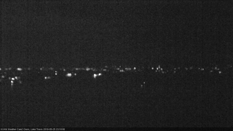 Lake Travis webcam, May 25, 2018 10:20 PM CT