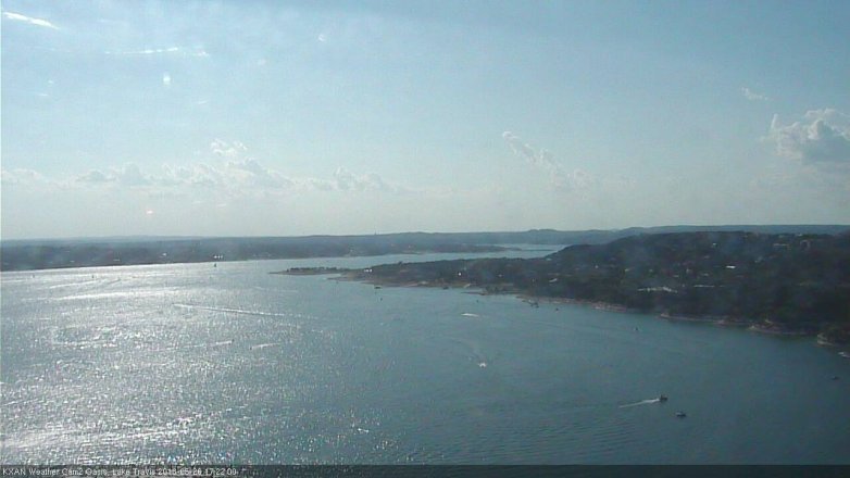 Lake Travis webcam, May 26, 2018 4:25 PM CT