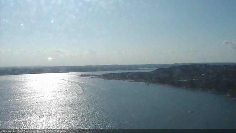 Lake Travis webcam, May 26, 2018 4:50 PM CT