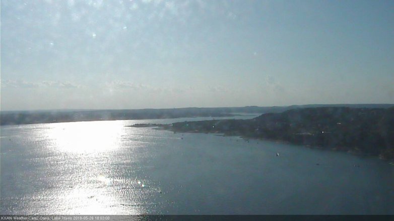 Lake Travis webcam, May 26, 2018 5:05 PM CT