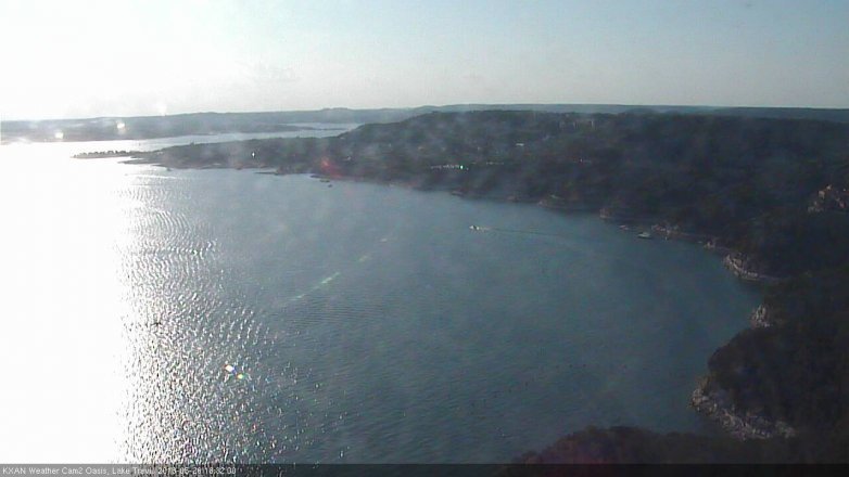 Lake Travis webcam, May 26, 2018 5:35 PM CT