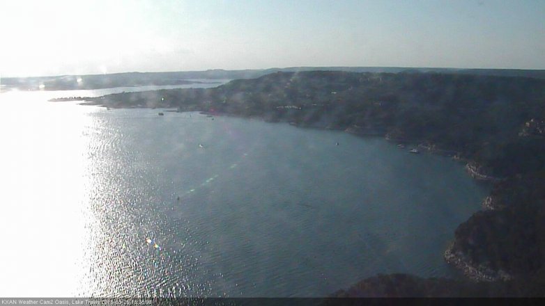 Lake Travis webcam, May 26, 2018 5:40 PM CT