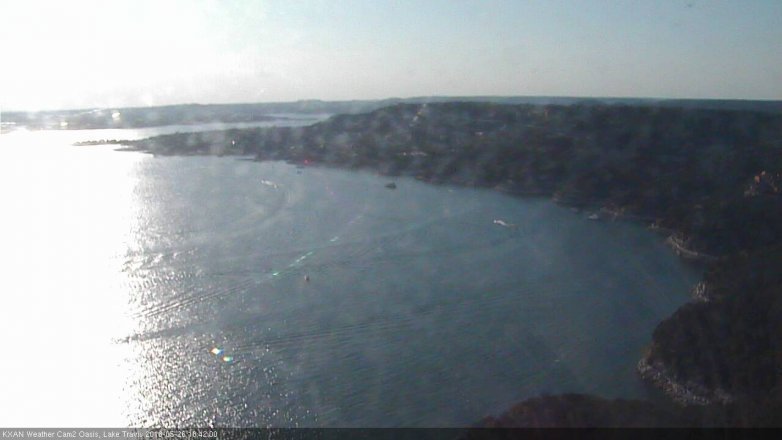 Lake Travis webcam, May 26, 2018 5:45 PM CT