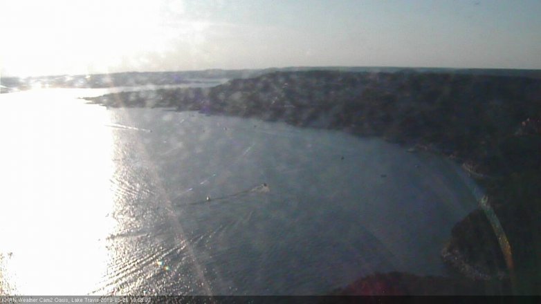 Lake Travis webcam, May 26, 2018 6:10 PM CT