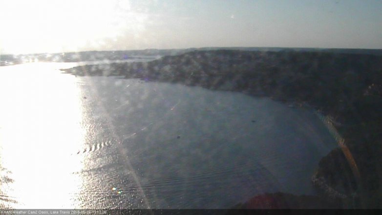 Lake Travis webcam, May 26, 2018 6:15 PM CT