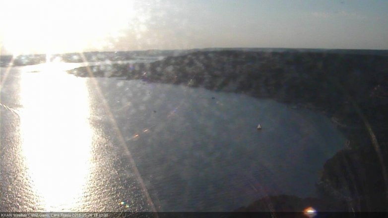 Lake Travis webcam, May 26, 2018 6:35 PM CT