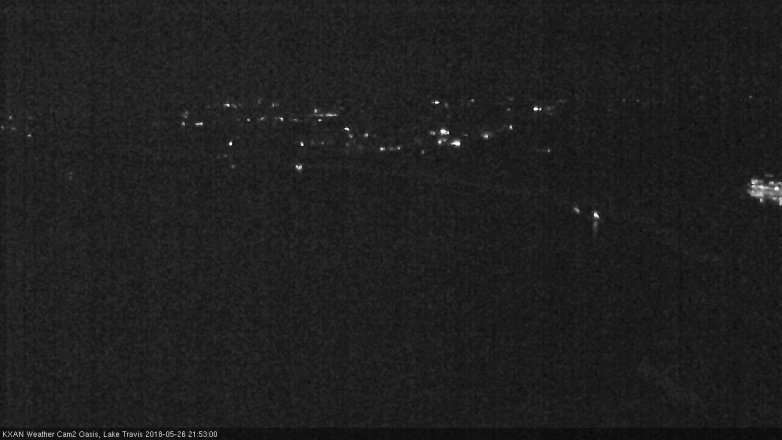 Lake Travis webcam, May 26, 2018 8:55 PM CT