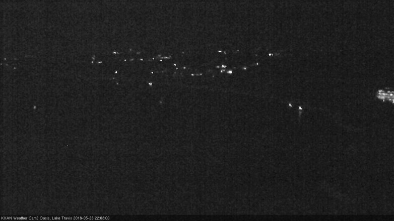 Lake Travis webcam, May 26, 2018 9:05 PM CT