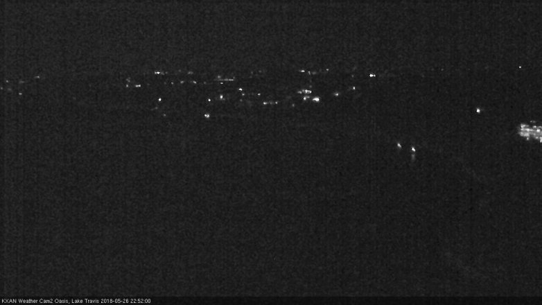 Lake Travis webcam, May 26, 2018 9:55 PM CT