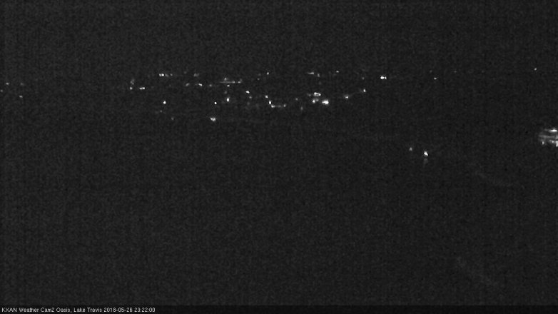 Lake Travis webcam, May 26, 2018 10:25 PM CT