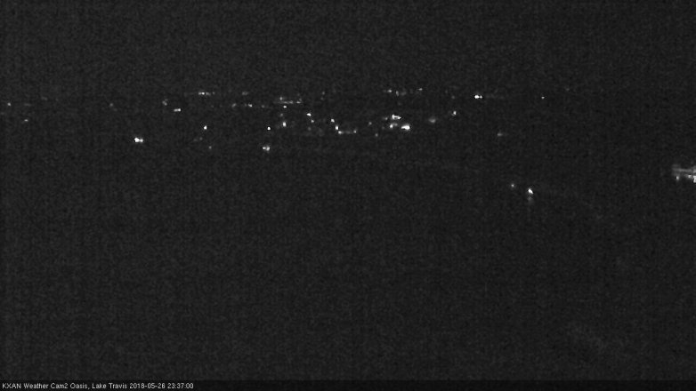 Lake Travis webcam, May 26, 2018 10:40 PM CT