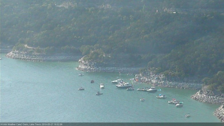 Lake Travis webcam, May 27, 2018 5:05 PM CT
