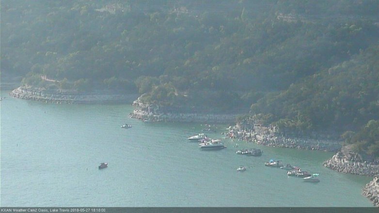 Lake Travis webcam, May 27, 2018 5:20 PM CT