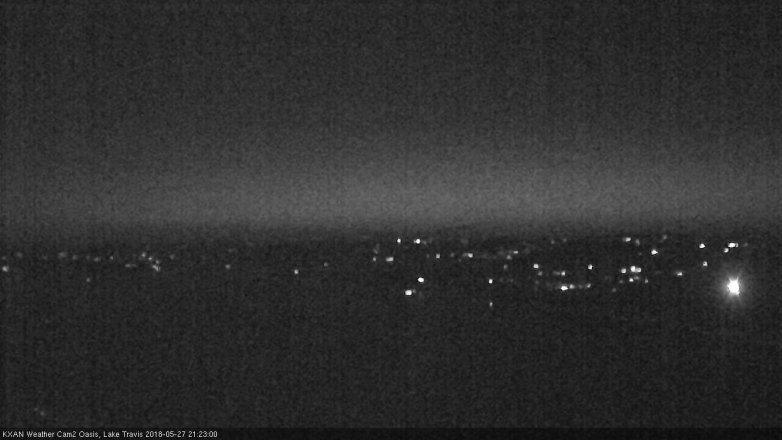 Lake Travis webcam, May 27, 2018 8:25 PM CT