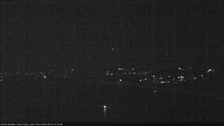 Lake Travis webcam, May 27, 2018 9:35 PM CT