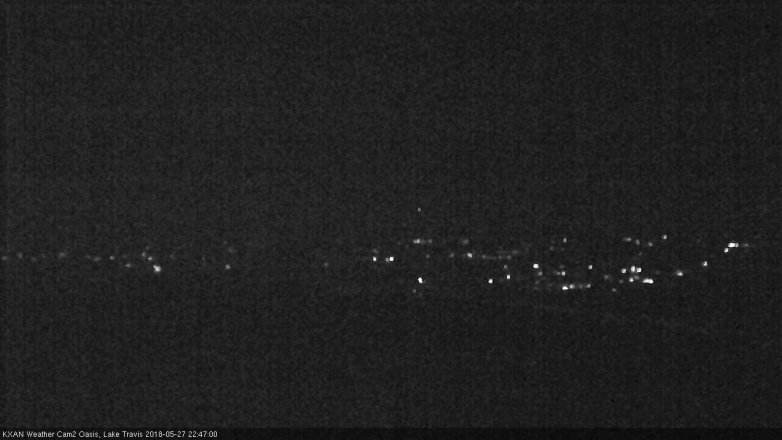 Lake Travis webcam, May 27, 2018 9:50 PM CT