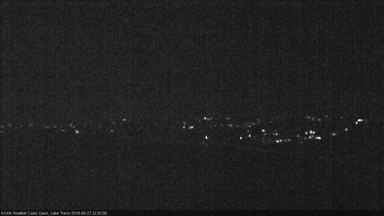 Lake Travis webcam, May 27, 2018 9:55 PM CT