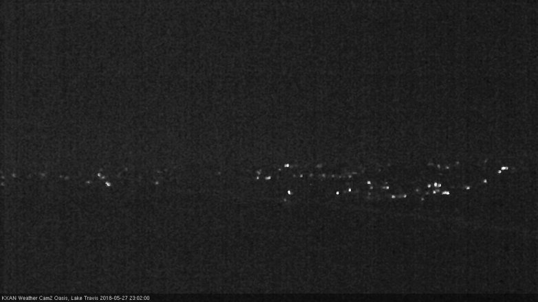 Lake Travis webcam, May 27, 2018 10:05 PM CT