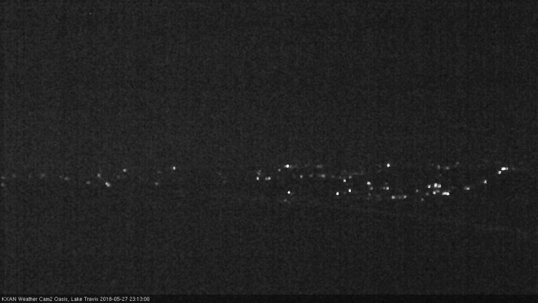 Lake Travis webcam, May 27, 2018 10:15 PM CT
