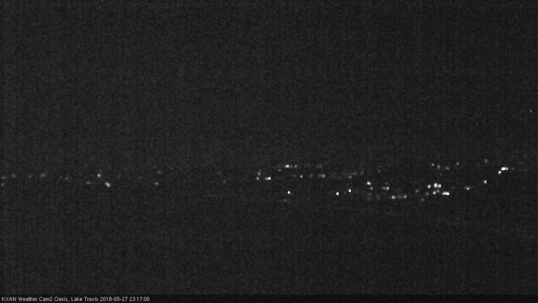 Lake Travis webcam, May 27, 2018 10:20 PM CT