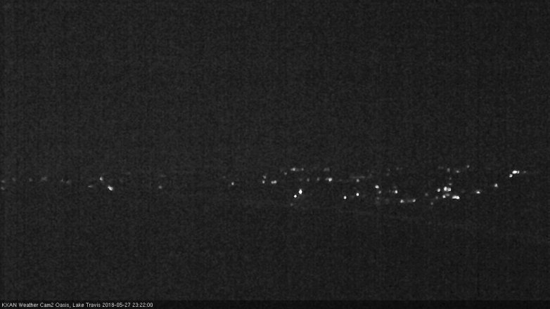 Lake Travis webcam, May 27, 2018 10:25 PM CT
