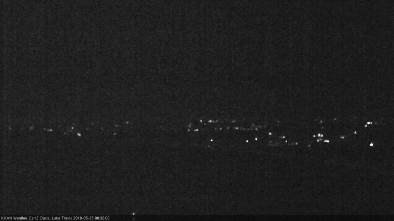 Lake Travis webcam, May 27, 2018 11:35 PM CT