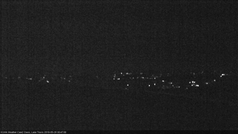 Lake Travis webcam, May 27, 2018 11:50 PM CT