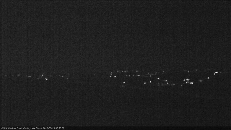 Lake Travis webcam, May 27, 2018 11:55 PM CT