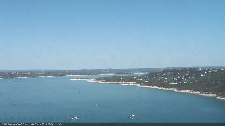 Lake Travis webcam, May 28, 2018 10:15 AM CT